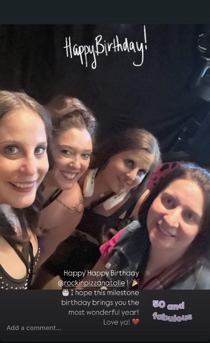 Happy Birthday <a href="/rockinpizza/">Natalie</a>! 🎉🎂