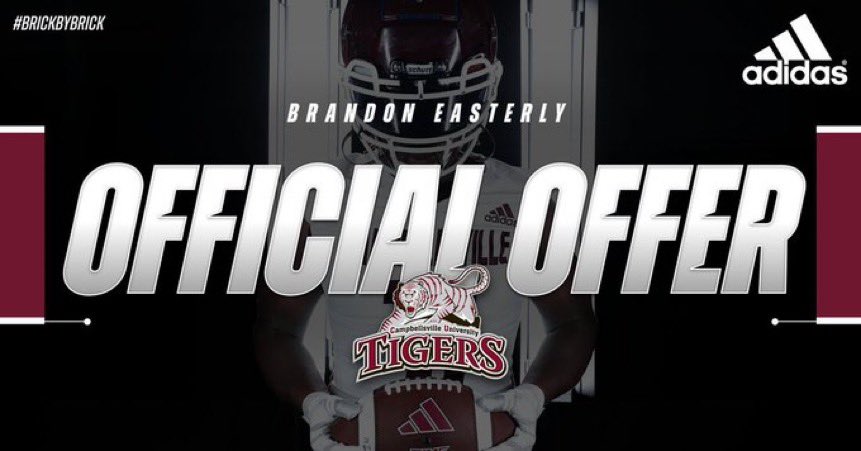 Received an offer from! <a href="/CvilleTigersFB/">Campbellsville Football</a> <a href="/CoachHBrown8/">Hunter Brown</a> <a href="/BM_4man/">Bennett McDougal</a>