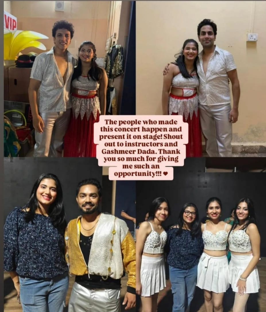 GargiBaner60325's tweet photo. Congratulations Gashmeer Mahajani & his Supremely talented Team @parrrimal
And special thanks to Akshay salunke & Tejas for their unconditional efforts towards GRM dance Studio👏🎊♥️✨️
@grmdance @Gashmeer
#GashmeerMahajani #grmconcert https://t.co/GV6IsaGbPN
