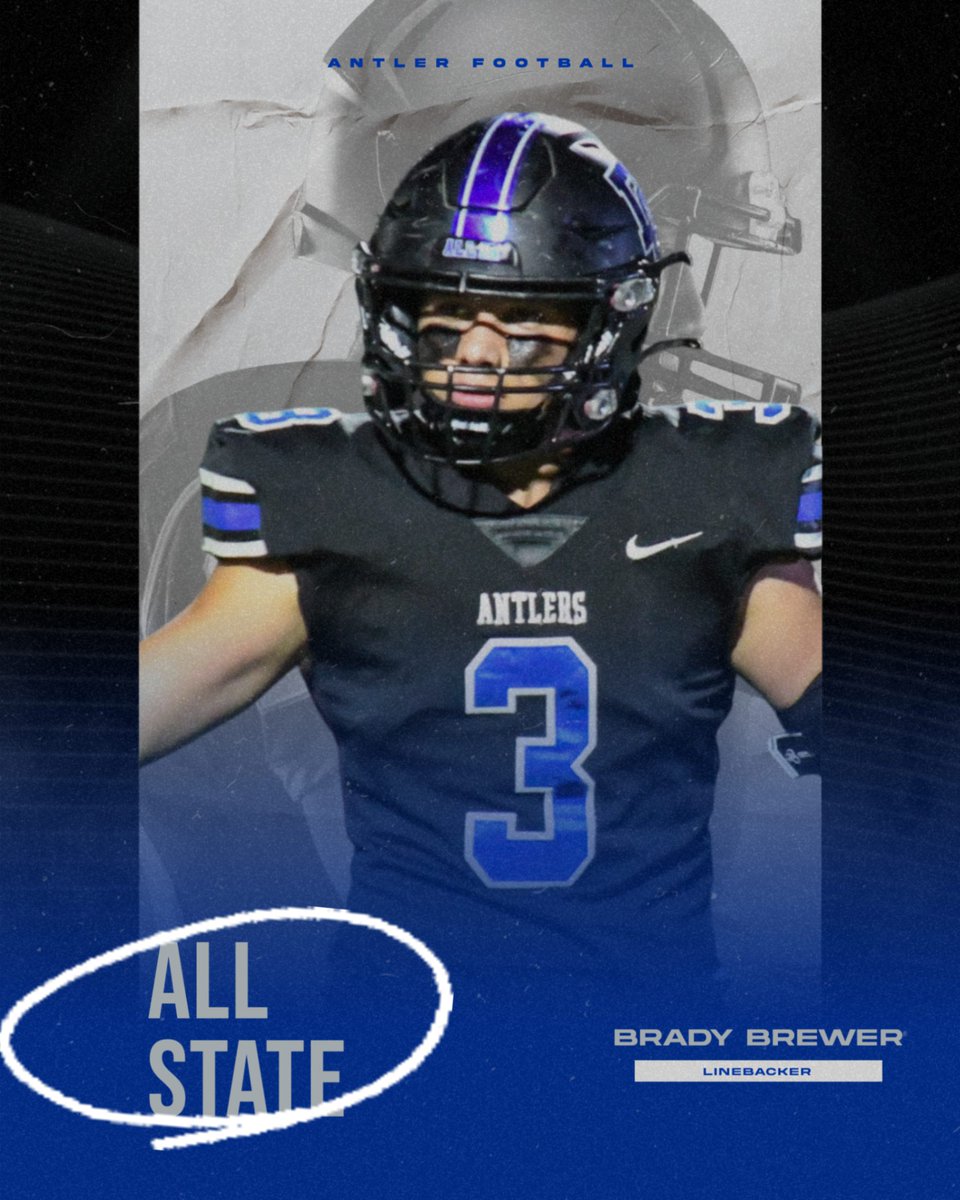 Brady Brewer was named to the Oklahoma Coaches Association All State Football Roster! Way to go Brady! #GOCREEK