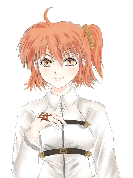 元々描いてた初描きぐだ子ちゃん 