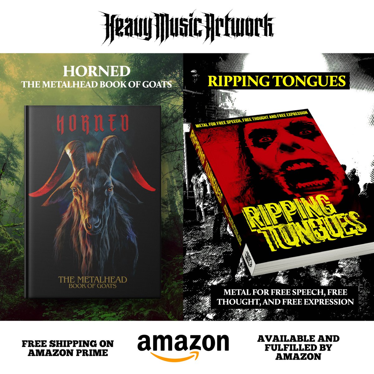 🔥 Explore Heavy Music Artwork books on Amazon! 🎸 Stunning metal-inspired art for collectors. 📚✨ Get yours with Prime Free Shipping!
Link here amzn.to/3WzFSbg