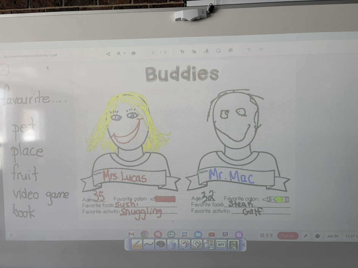 kylemacOCSB's tweet photo. @MrsLucas_OCT and I started our reading buddies today and the students really enjoyed learning about each other. #ocsbBeCommunity @GShepherdOCSB https://t.co/vYLmeRChKo