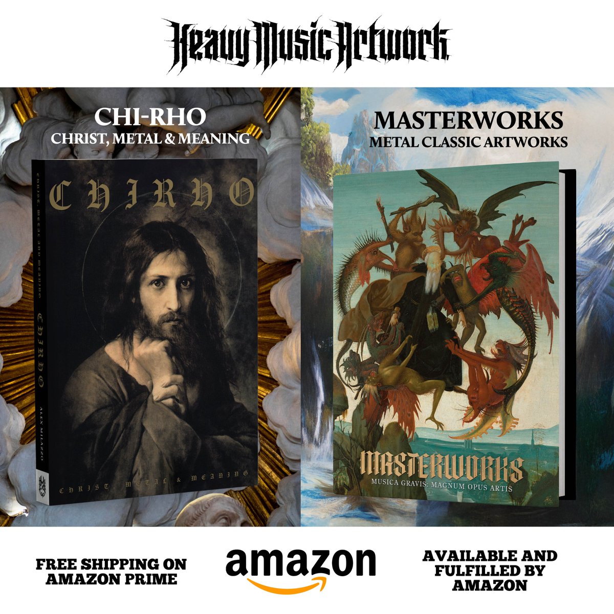 🔥 Explore Heavy Music Artwork books on Amazon! 🎸 Stunning metal-inspired art for collectors. 📚✨ Get yours with Prime Free Shipping!
Link here amzn.to/3WzFSbg