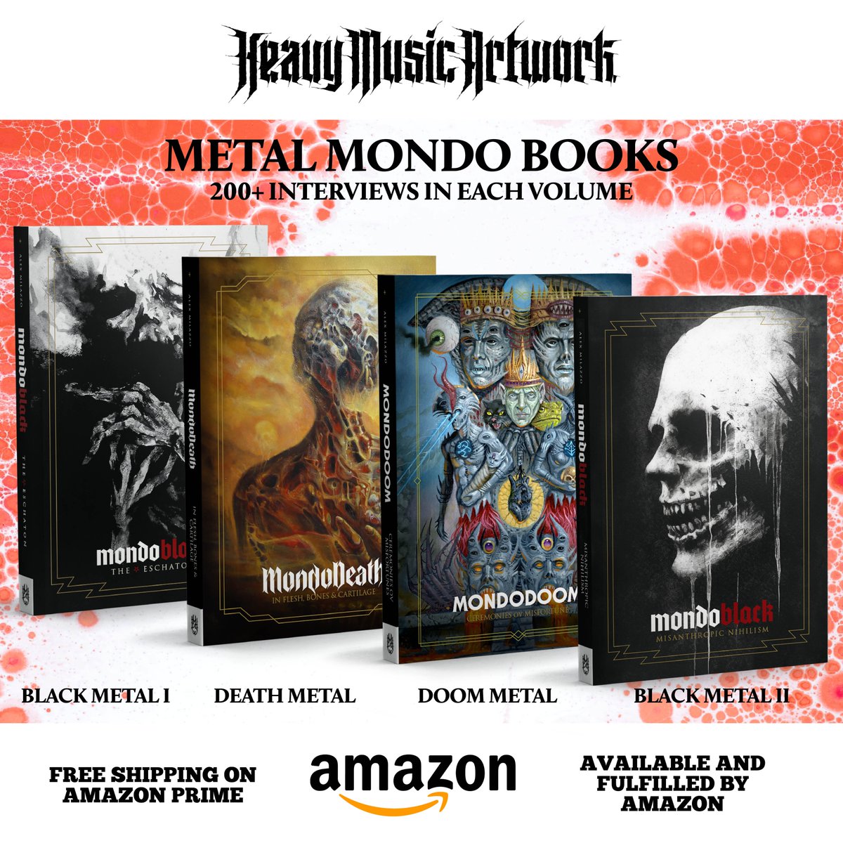 🔥 Explore Heavy Music Artwork books on Amazon! 🎸 Stunning metal-inspired art for collectors. 📚✨ Get yours with Prime Free Shipping!
Link here amzn.to/3WzFSbg