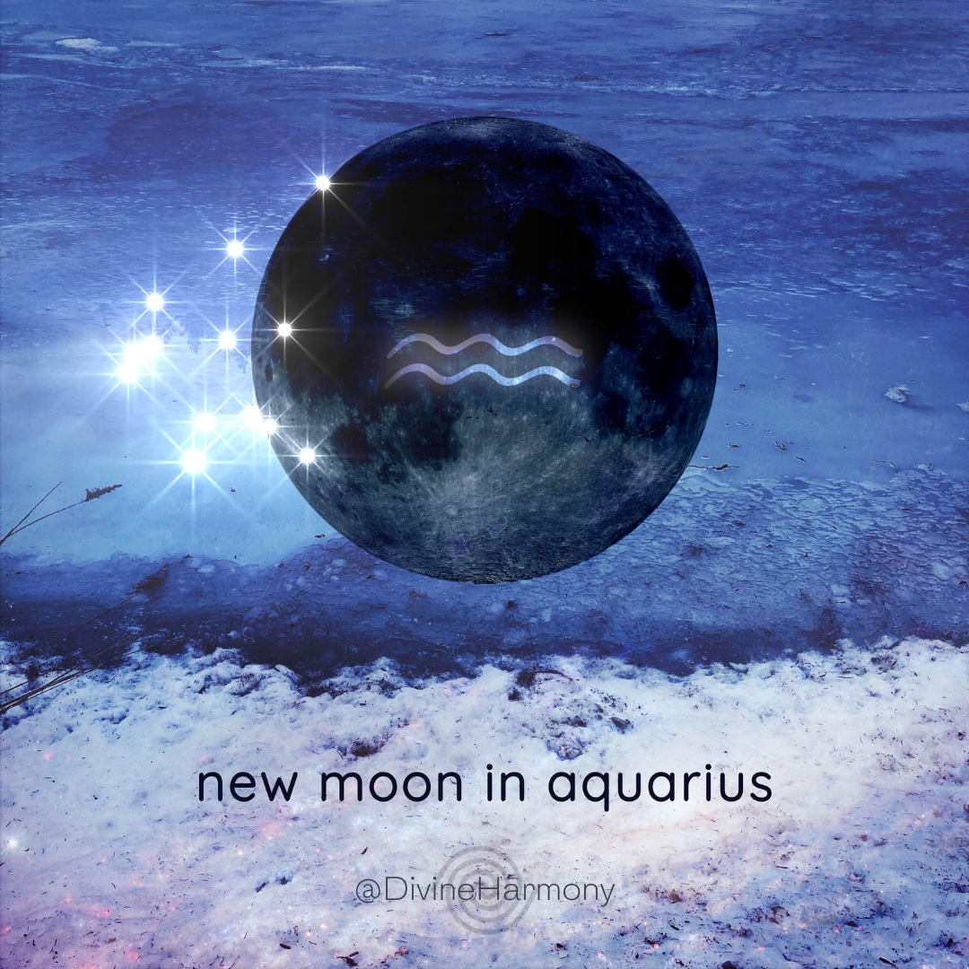 New Moon in Aquarius incoming!  Lunar Imbolc, Lunar New Year, Jupiter Direct a few days later.  AMAZING TIME to set new things into motion with intention- just watch out for Hubris!  Read more here- divineharmony.com/lunar-insight/…