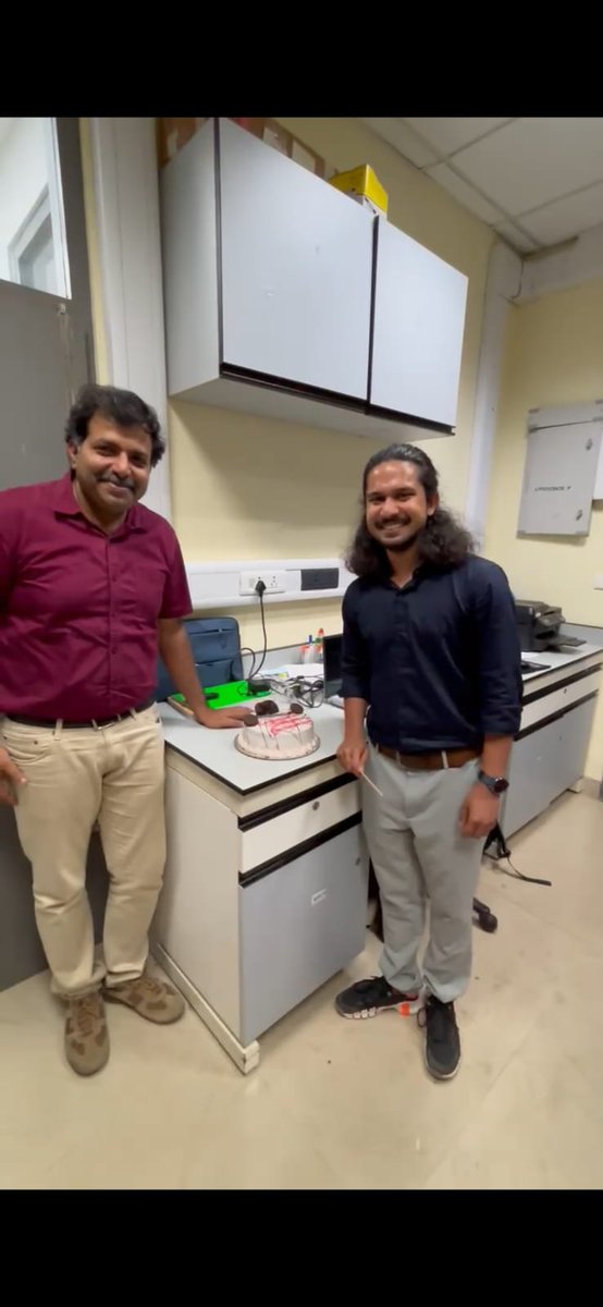 Hariharan Group (@grouphariharan) on Twitter photo Wonderful to have our BS-MS alumnus, Dr. <a href="/niyasma0/">Niyas M. A.</a> from <a href="/wuerthnergroup/">Würthner Group</a>, visit the lab! It was a great scientific exchange and a joyful reunion. Wishing you all the best for your postdoc journey at <a href="/UniofOxford/">University of Oxford</a> as a Newton International fellow!🥳 #AlumniReunion Wonderful to have our BS-MS alumnus, Dr. <a href="/niyasma0/">Niyas M. A.</a> from <a href="/wuerthnergroup/">Würthner Group</a>, visit the lab! It was a great scientific exchange and a joyful reunion. Wishing you all the best for your postdoc journey at <a href="/UniofOxford/">University of Oxford</a> as a Newton International fellow!🥳 #AlumniReunion