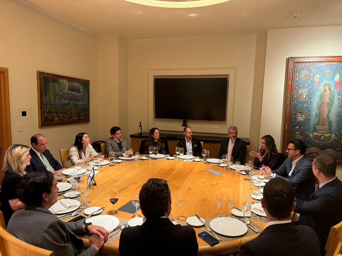 Yesterday, we held our first Special Dinner in collaboration with Concordia and JP Morgan to explore U.S.-Mexico relations in the context of the evolving priorities of the new administration.

This high-level dialogue brought together representatives from Concordia, JP Morgan