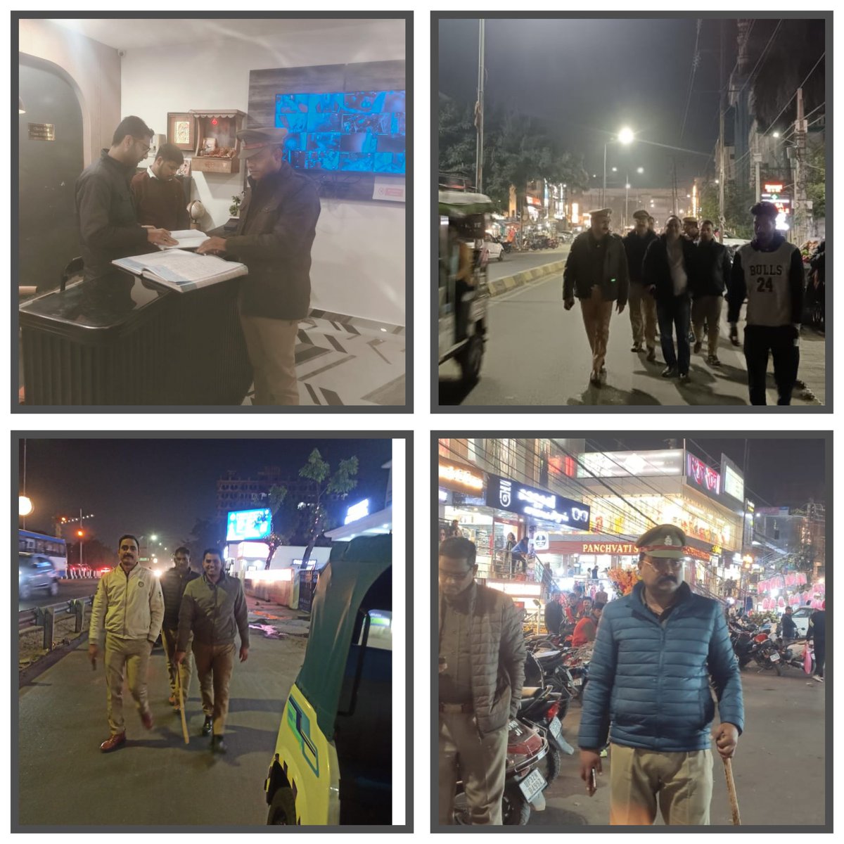dcp_north's tweet photo. #lkopolice_on_duty👮🏻♂️🚔
#DCPNORTH महोदय के निर्देशन में उत्तरी जोन में आगामी गणतंत्र दिवस के दृष्टिगत सुरक्षा/शांति व्यवस्था को और अधिक बेहतर बनाने के लिए महत्वपूर्ण स्थानों /मार्गो/चौराहों पर की जा रही है #पैदल_गश्त व चेकिंग ।@lkopolice @Uppolice @LoJcp @LkoCp https://t.co/kbaOzUrSKC