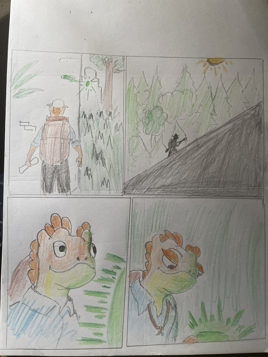 d4_90l's tweet photo. He navigated the dense forest looking for the secret treasure following the mapโs clues, and alas! he found the treasure after endless turmoil and his life changed forever!
@MelancholyJimmy #JimmyAdventure
Team: @DejiiSZN @BastosOlajide https://t.co/kLdmiry7ug