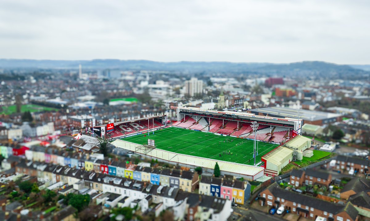 📍 Kingsholm.

#GLOvLEI | 🍒🐯