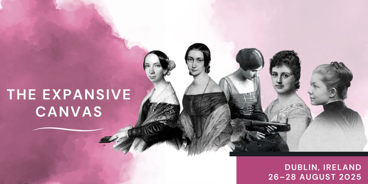 FINAL REMINDER

CALL FOR PARTICIPATION: “The Expansive Canvas: Large-Scale Form in the Music of 19th-Century Women Composers” Dublin, 26–28 August.

DEADLINE 31/1/ 25

Submissions welcome in 3 areas:

PERFORMANCE
SCHOLARLY PAPERS
PRESENTATIONS FROM INDUSTRY LEADERS