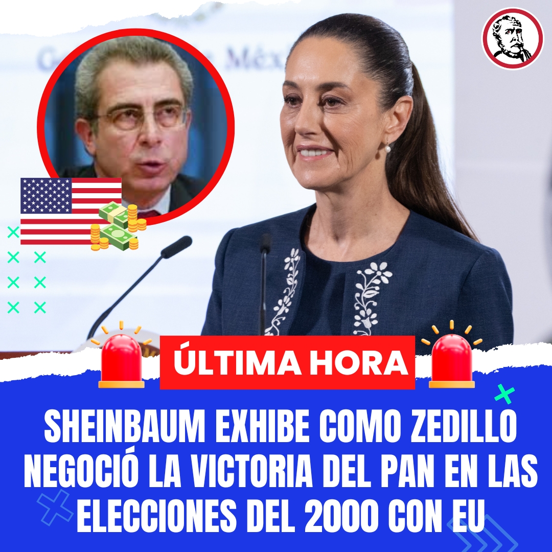 🚨#ÚLTIMAHORA La Presidenta <a href="/Claudiashein/">Claudia Sheinbaum Pardo</a> exhibió como Ernesto Zedillo negoció la elección presidencial del 2000 con Estados Unidos para que el PRI perdiera la presidencia ante el PAN, según lo narra Francisco Labastida, candidato priísta de esa elección, en su libro.

Durante su
