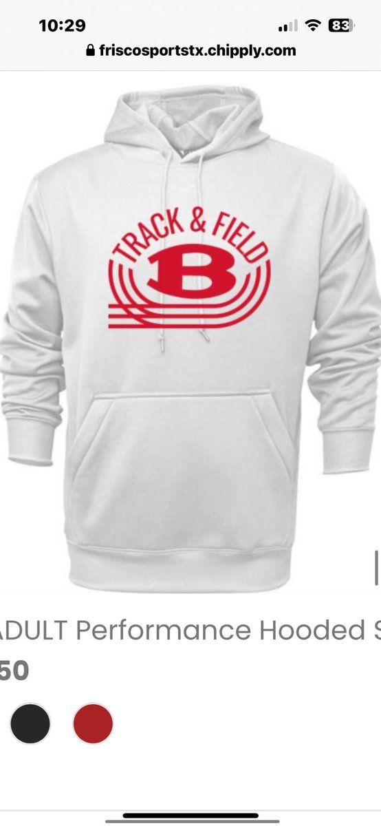 Only 2 days left to order track gear! 

friscosportstx.chipply.com/Beltontrackand…