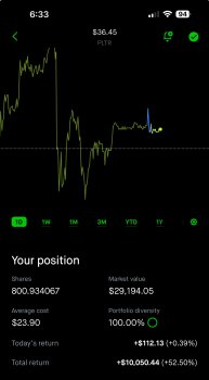 arpita37898816's tweet photo. $CHWY added heavily today, easy profit! 💸📈🛒 Join us for more insights! 

https://t.co/oDTL2fl58m

$GETH $CCTL $GEGI $DANR $LNGT $GXXM $SOUL $PCLI https://t.co/mskh0jEY5f