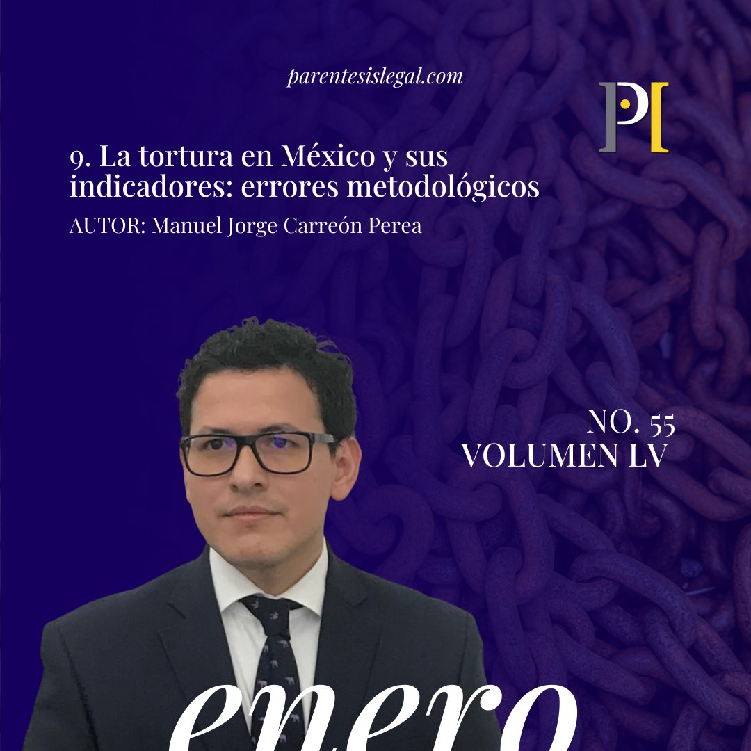 La tortura en México sigue siendo un grave problema. Las organizaciones de ddhh enfocan sus informes en el nivel federal, siendo las mayores quejas del ámbito estatal. Es crucial saber cuándo ocurrieron los hechos para abordar sus causas. <a href="/MJorgeCP/">Manuel Jorge Carreón Perea</a> 

parentesislegal.com/la-tortura-en-…