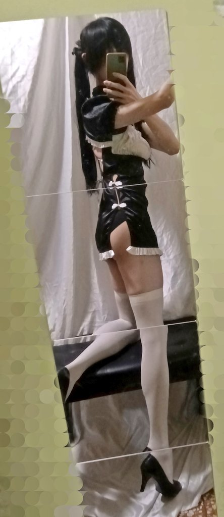 toru4365's tweet photo. 快過年了簡簡單單整點旗袍
#伪娘 #男娘 #伪娘の日常 #女装・男の娘 https://t.co/8ldFyybWaw