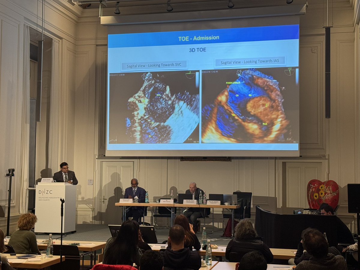 alex1708ander's tweet image. #echofirst myxoma or thrombus ? presented by the master of dilemmas solving 🏆 @alexsfelixecho 🌟 #3DEchoBerlin case corner following the EACVI Guidelines #CVImaging &amp;amp; discussions