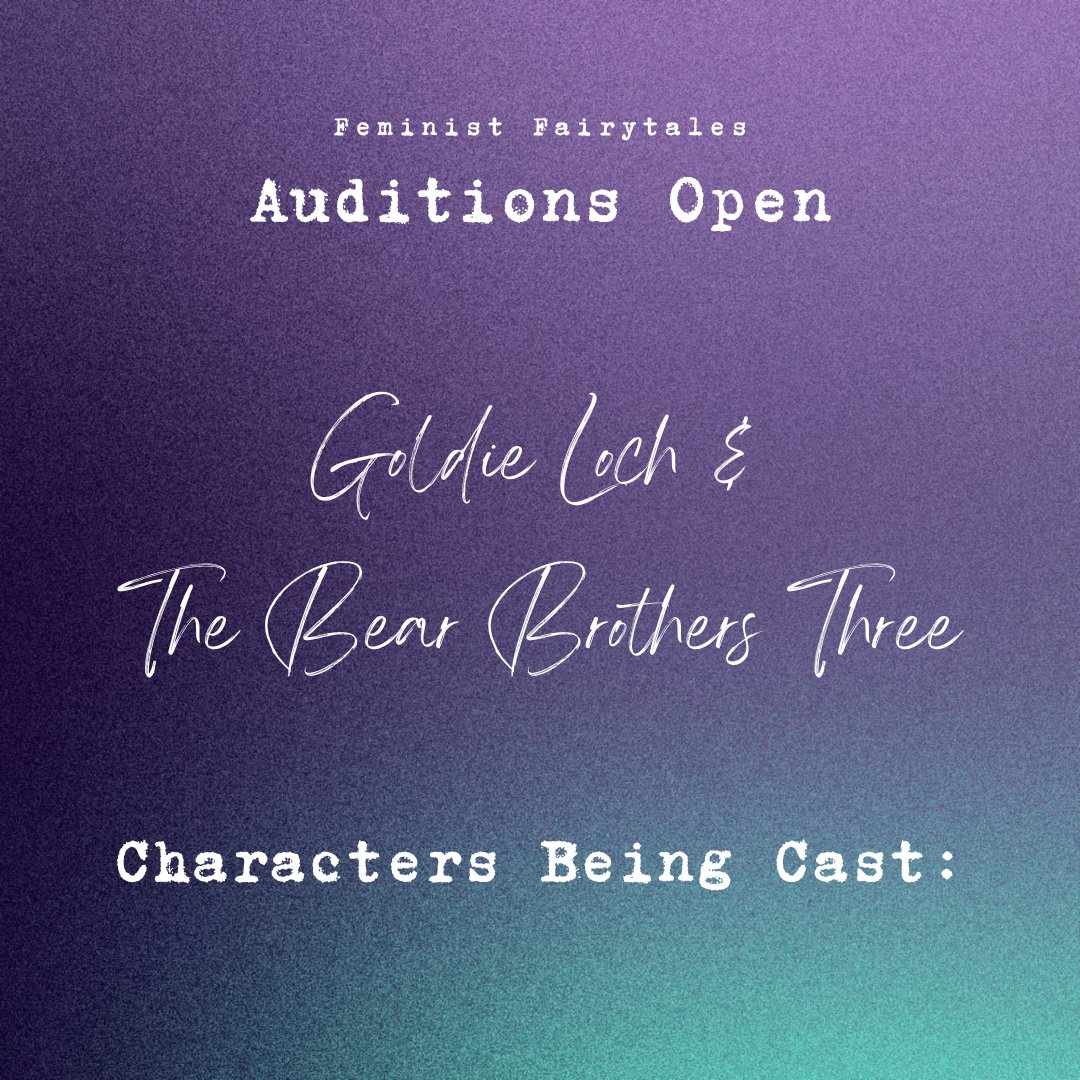 FeministForest's tweet photo. INDIE CASTING CALL- VOICE OVER:

Feminist Fairytales audio drama podcast is looking for collaborative voice-over artists to participate in the first four tales in our third season!

Link to Audition Form: https://t.co/4AIEzlilwg https://t.co/erwIOCWUvl