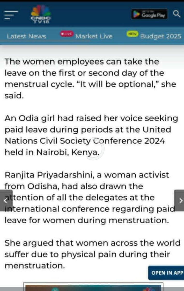 I_AM_RANJEETA's tweet photo. #PaidPeriodLeave 

https://t.co/7mvPjQHHGz https://t.co/AaKyqOmAFx