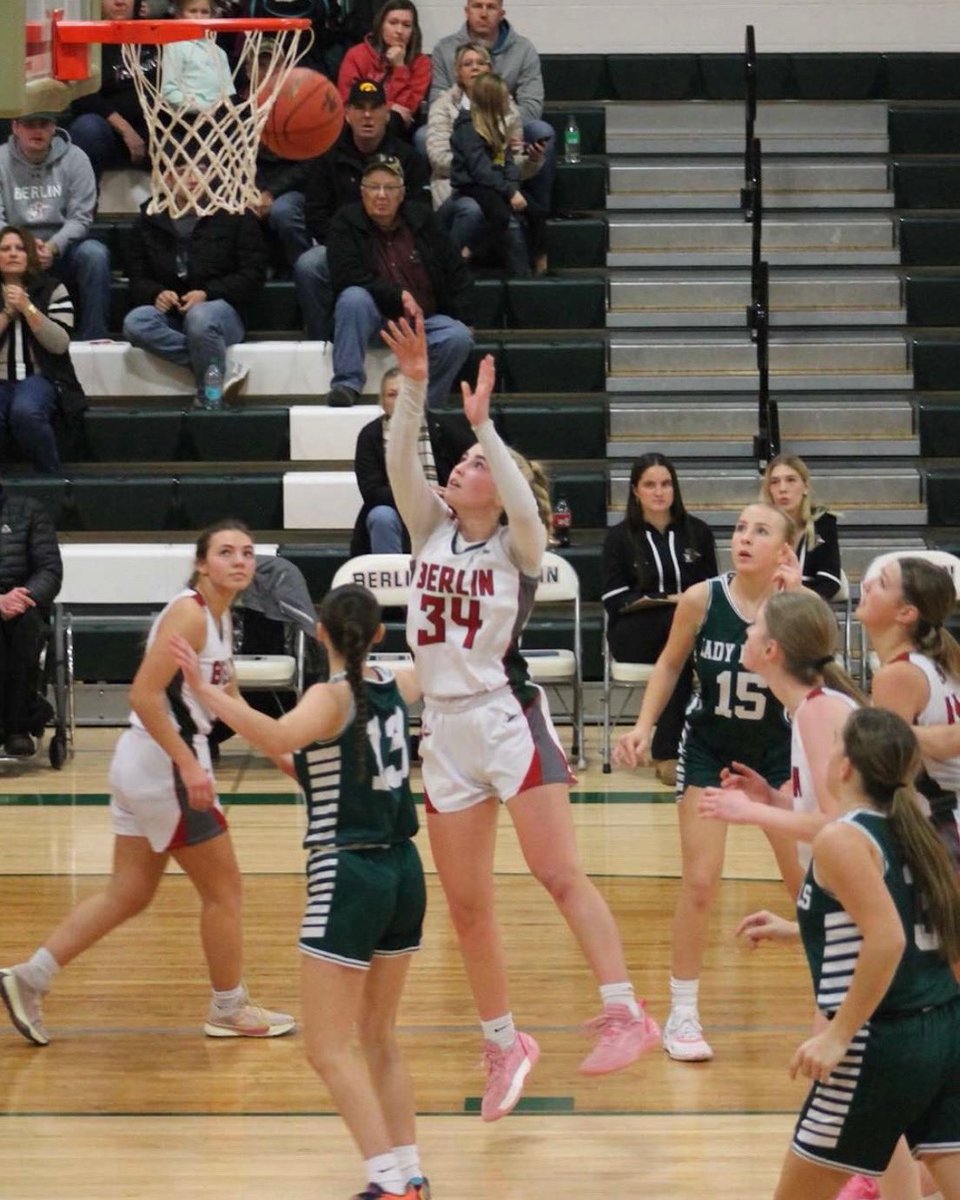 Callie Kurczek (‘25 <a href="/JudsonWBB/">Judson Women’s Basketball</a> commit) scored 24 points and grabbed 11 rebounds in Berlin’s win vs Tri County.
<a href="/Callie_K23/">Callie</a> 

<a href="/PGHWisconsin/">𝐏𝐫𝐞𝐩 𝐆𝐢𝐫𝐥𝐬 𝐇𝐨𝐨𝐩𝐬 𝐖𝐢𝐬𝐜𝐨𝐧𝐬𝐢𝐧</a> <a href="/JrAllStarWI/">Wisconsin Jr. All-Star GBB</a> <a href="/NorbertDurst/">Norbert Durst</a>