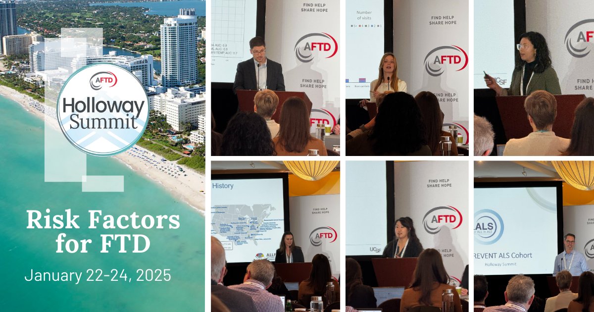 There are numerous resources available for FTD risk factor research. James Rowe, MD, PhD of <a href="/CambridgeFTD/">Cambridge FTD</a> moderated the discussion and Adam Staffaroni, PhD, @A_bouzigues, PhD, Emily Paolillo, PhD, Penny Dacks, PhD (not pictured), Leah Forsberg, PhD, Elena Tsoy, PhD, and Matthew