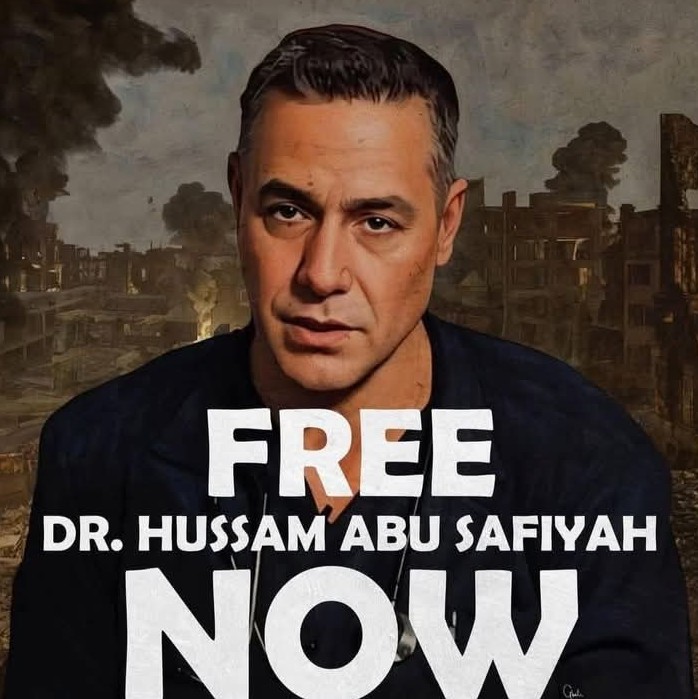 PantherPatient's tweet photo. FREE DR. HUSSAM ABU SAFIYAH https://t.co/8CrXoUVWgT