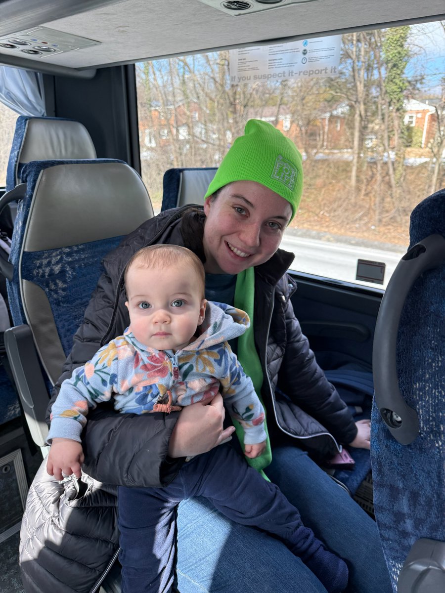 Anglicans4Life's tweet photo. All aboard! We are en route to the March for Life. #ProtectLife #AnglicansForLife https://t.co/qui2Qan8Nr