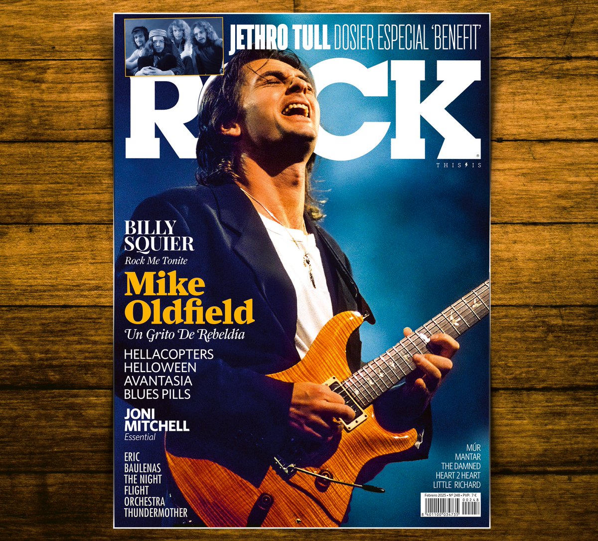 thisisrockmag's tweet photo. 🔥Nuevo This Is ROCK🔥 Echa un vistazo a sus contenidos en https://t.co/stsxEmfksc | Digital https://t.co/ugsazVmTGl | Mejores Kioscos
#thisisrock #MikeOldfield #JethroTull #BillySquier #BluesPills #TheHellacopters #Helloween #Avantasia #JoniMitchell #EricBaulenas #Moonloop https://t.co/EfvKV04lf9