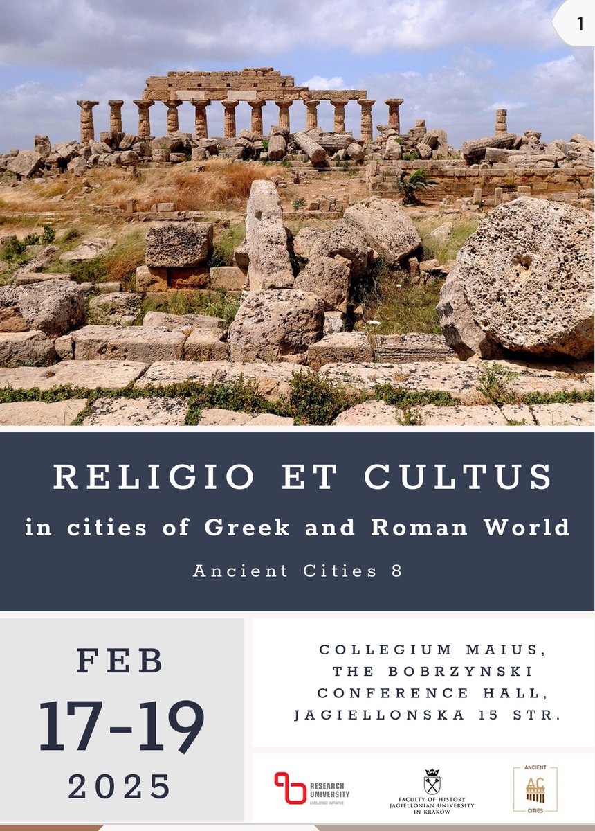 Conference in February! <a href="/JagiellonskiUni/">Uniwersytet Jagielloński</a> and results of <a href="/AlAt_GodsPeople/">Al-At</a>