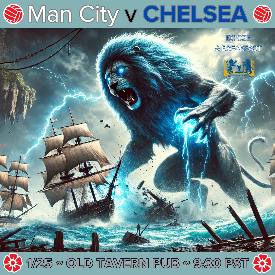Back at it this weekend NorCal! Come get some pints and breakfast <a href="/OldTavernPub/">Old Tavern</a> as the Blues compound City's miserable downfall! <a href="/ChelseaFCinUSA/">Chelsea FC USA</a> <a href="/CarefreeCA1905/">Carefree California ⭐⭐</a> #MCICHE