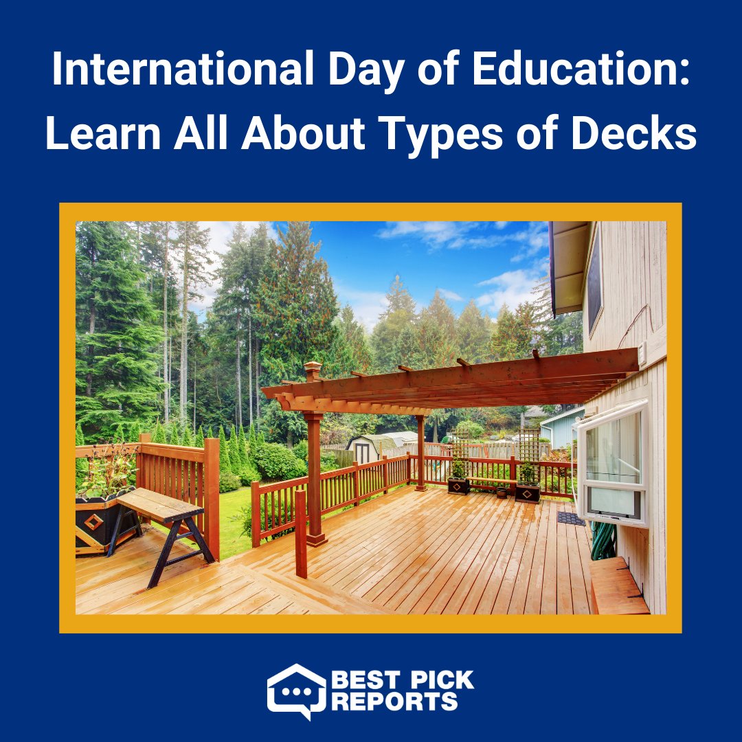 Today is the International Day of Education, so we're sharing our expertise about decks to help you make an informed decision about whether adding a deck is a good choice for you home. Check out our guide here:bestpickreports.pulse.ly/idxtcurhjd