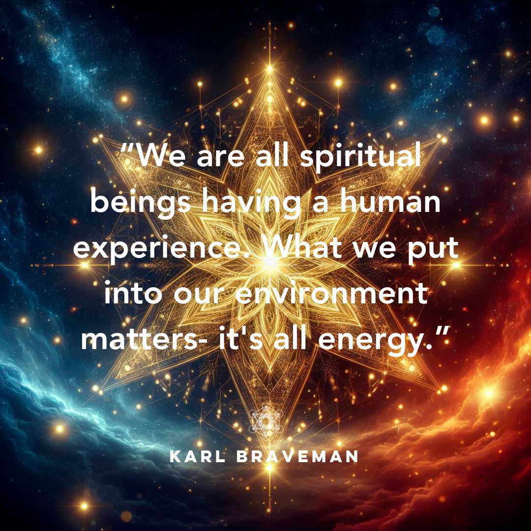 KarlBraveman's tweet photo. We are spiritual beings having a human experience, and everything around us holds energy. What we bring into our environment shapes our experience—so choose wisely. 🌱💫
https://t.co/JHhz0M3dqq

#EnergyMatters #SpiritualJourney #PositiveVibes #LoveAndLight #ConsciousLiving https://t.co/GSeXkdeaWE