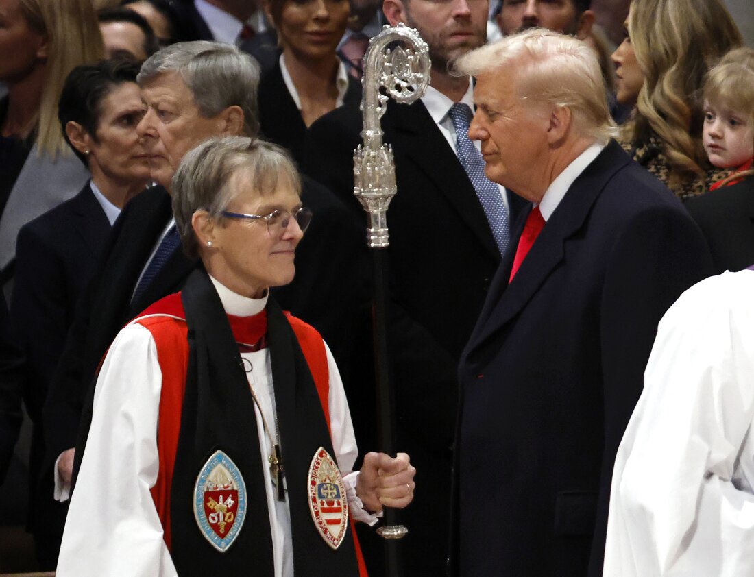 BOOM! Bishop Mariann Budde has responded to her critics who told her to apologize to Donald Trump. 

“I am not going to apologize for asking for mercy for others.”

Smash that RT if you agree she owes Trump ZERO apologies!!