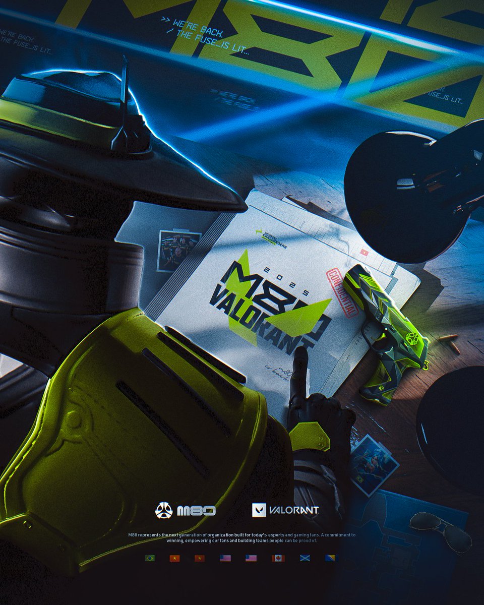 The future of Valorant starts now.

Welcome the new M80 Valorant Roster:

🇨🇦 <a href="/kyu_aim/">M80 kyu</a> 
🇧🇷 <a href="/sato_pequeno/">M80 pedra</a> 
🇻🇳 <a href="/banhbaoval/">M80 bao</a> 
🇻🇳 <a href="/OkeanosQT/">M80 okeanos</a> 
🇺🇸 <a href="/bdog2916/">bdog</a> 
🇺🇸 <a href="/WedidOfficial/">M80 Wedid</a> (6th man)

🇺🇸 <a href="/SyykoNT/">M80 Syyko</a> Coach
🏴󠁧󠁢󠁳󠁣󠁴󠁿 <a href="/DrewSparkR6/">DrewSpark</a> Coach
