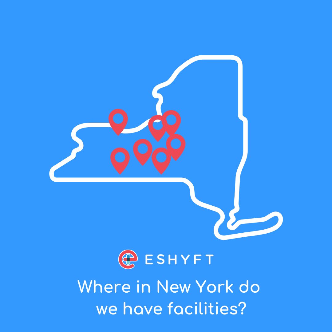 Where in New York do we have shifts? There's Ithaca, Norwich, and Rochester, to name a few. View all New York cities here: help.eshyft.com/en/articles/66…