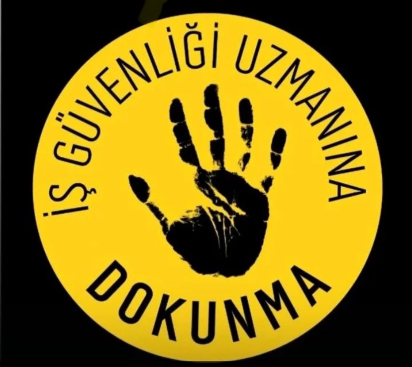 #işgüvenliğiuzmanıgünahkeçisideğildir #işgüvenliğiuzmanınadokunma