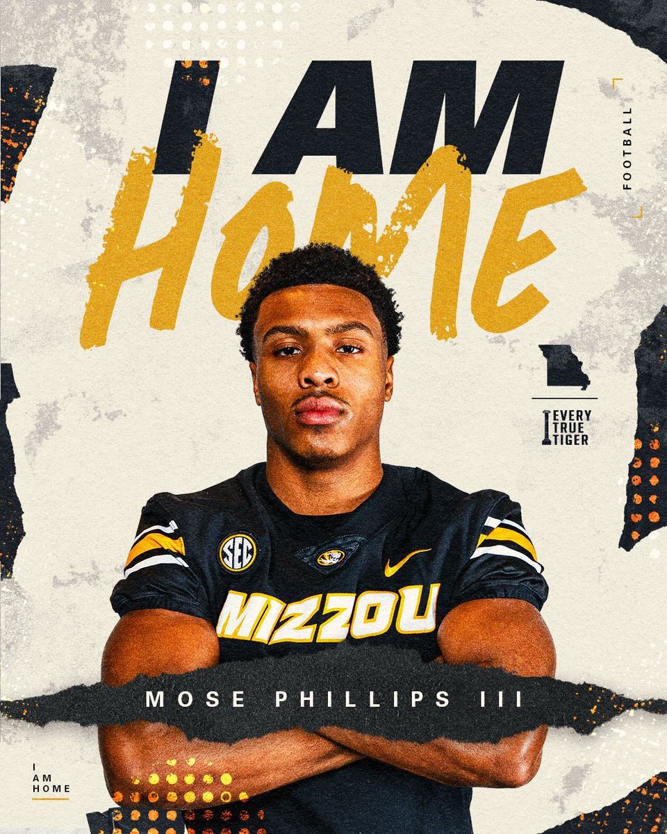 MP3 (@mosephillips3) on Twitter photo New team, same energy. Let's eat. 💪🏽 #ETT #MIZ #lAmHome <a href="/MizzouFootball/">Mizzou Football</a> <a href="/MizzouAthletics/">Mizzou Athletics</a> New team, same energy. Let's eat. 💪🏽 #ETT #MIZ #lAmHome <a href="/MizzouFootball/">Mizzou Football</a> <a href="/MizzouAthletics/">Mizzou Athletics</a>