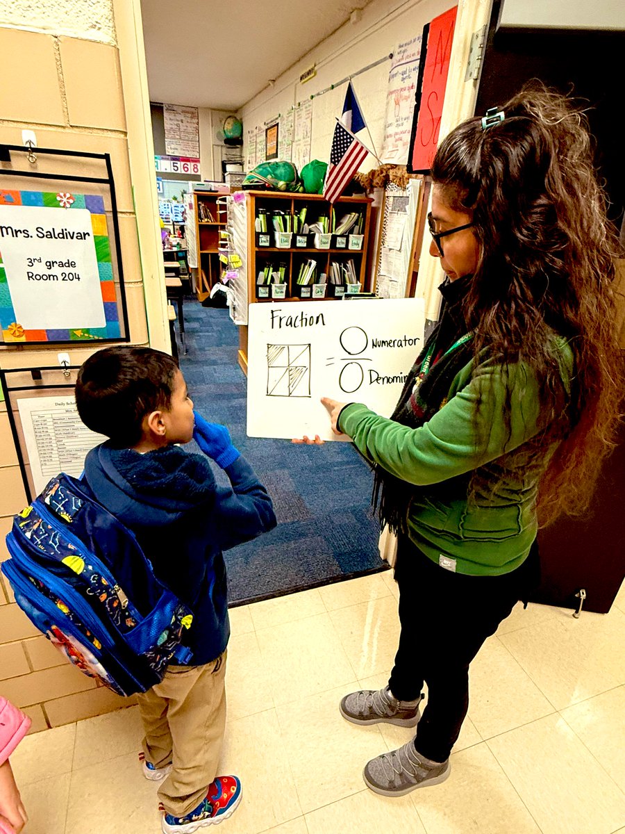 DrCharlieGarcia's tweet photo. Thank you Greenbriar Elementary for the inspiring visit! 🚀

Shadowed Jesus, a 3rd grader whose incredible growth on the MOY MAP tests in Math and Reading is a testament to his hard work and the amazing support from his teachers. 

Thank you, Principal Staros Guajardo and the Greenbriar staff, for the intentional instruction, small group focus, and dedication to your students’ success. Proud of the work happening at Greenbriar! #OneFortWorth