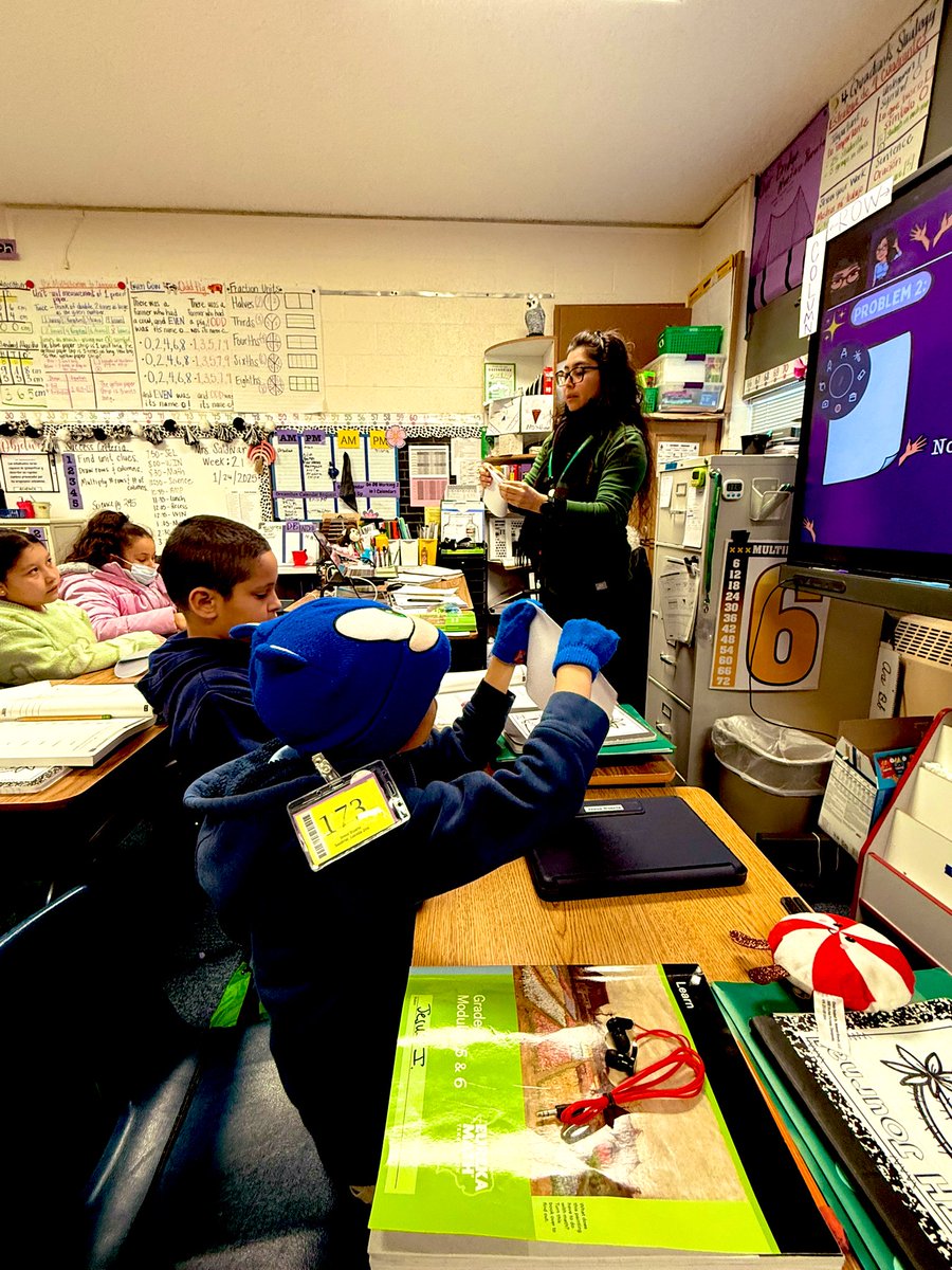 Thank you Greenbriar Elementary for the inspiring visit! 🚀

Shadowed Jesus, a 3rd grader whose incredible growth on the MOY MAP tests in Math and Reading is a testament to his hard work and the amazing support from his teachers. 

Thank you, Principal Staros Guajardo and the