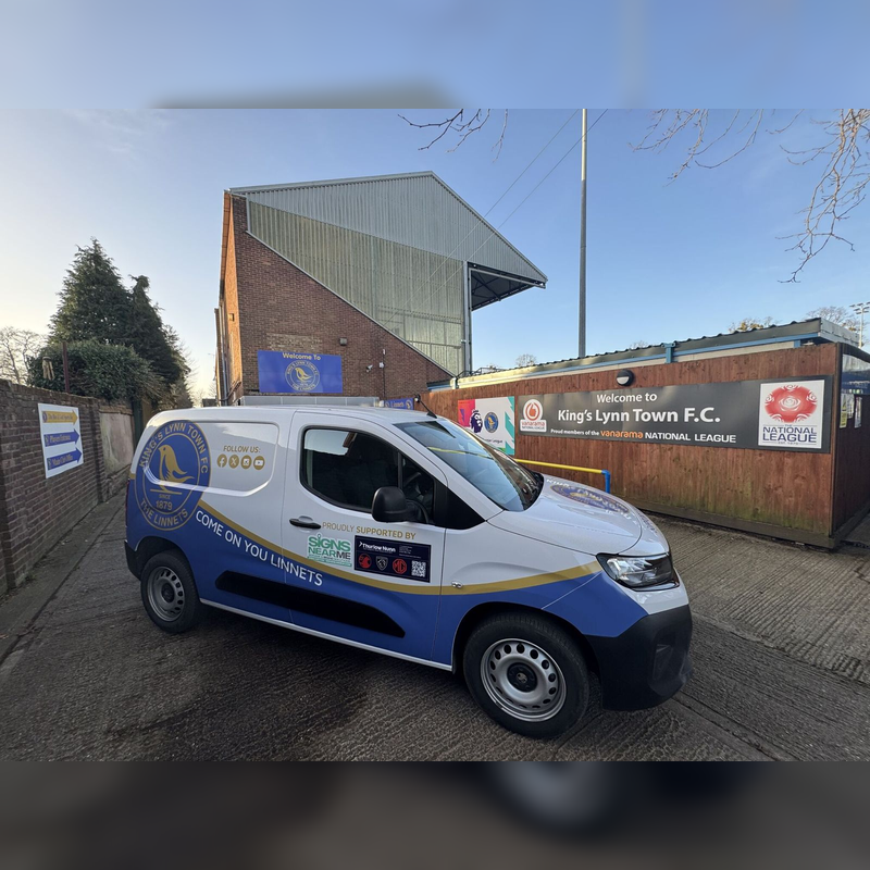 officialKLtown's tweet photo. 🚐 We are delighted to announce a new partnership with vehicle company @ThurlowNunn. 

Part of the partnership gives us a brand new support team van.