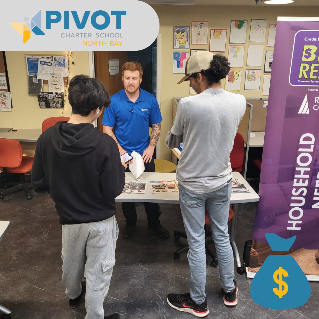 PivotNorthBay's tweet photo. Thank you, Redwood Credit Union, for bringing the Bite of Reality experience to Pivot! A day of financial learning, real-life skills, and fun! π‘π° #PivotNorthBay #BiteOfReality #PivotEvents #RedwoodCreditUnion #FinancialLiteracy #LearnAndGrow
@RedwoodCU https://t.co/7xRR2VRj26