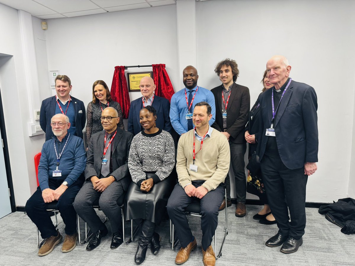 Moses Ayoola BEM, BA (Hons), MA, FIWFM, FIHEEM. (@moses_ayoola) on Twitter photo Attended the opening of the Immersive Learning Room at Christ The King Sixth Form. Great to meet <a href="/vickyfoxcroft/">Vicky Foxcroft 💙</a> & connect with <a href="/TumayGunduz/">Tumay Gunduz</a>. Exciting to see local schools embracing tech to shape the future of education! #ImmersiveLearning #Lewisham #EducationInnovation Attended the opening of the Immersive Learning Room at Christ The King Sixth Form. Great to meet <a href="/vickyfoxcroft/">Vicky Foxcroft 💙</a> & connect with <a href="/TumayGunduz/">Tumay Gunduz</a>. Exciting to see local schools embracing tech to shape the future of education! #ImmersiveLearning #Lewisham #EducationInnovation