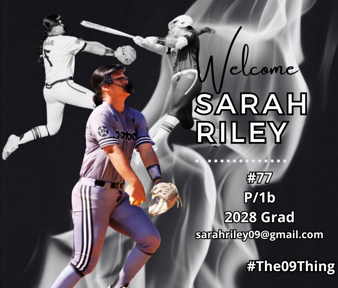 Ohio Outlaws 09 National Leggins (@outlaws09nat) on Twitter photo WELCOME #77 <a href="/SarahRiley_09/">Sarah Riley 2028</a> to Outlaws 09 National!!! Can’t wait to get to work! ☠️ 🔥 🥎 #The09thing WELCOME #77 <a href="/SarahRiley_09/">Sarah Riley 2028</a> to Outlaws 09 National!!! Can’t wait to get to work! ☠️ 🔥 🥎 #The09thing