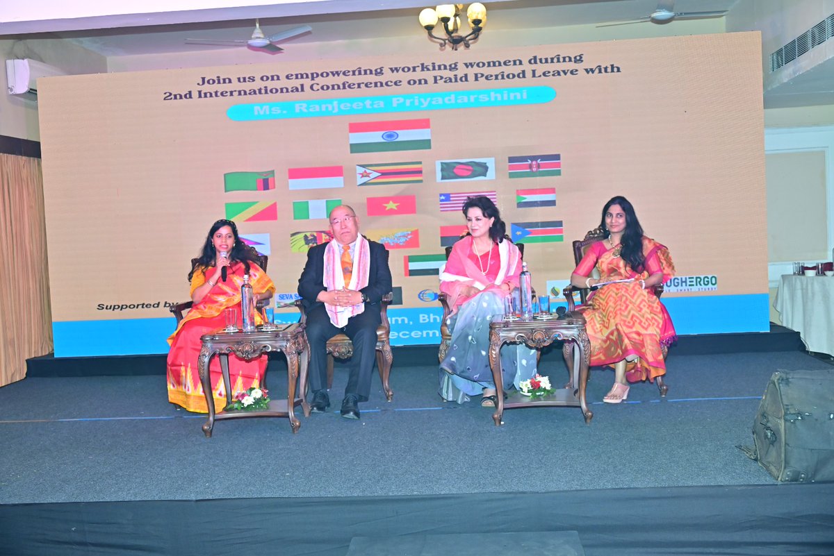 I_AM_RANJEETA's tweet photo. Some Glimpse Of 2nd International Conference on #PaidPeriodLeave which was held on 16th December 2024 in Hotel Swosti Premium , Bhubaneswar,  India. https://t.co/IvwPzxgH2e