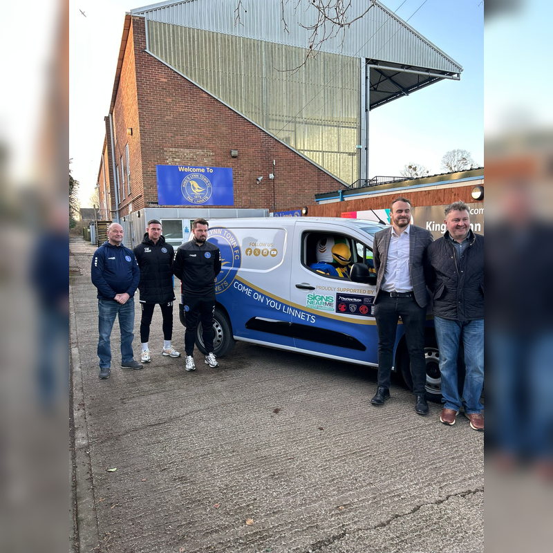 officialKLtown's tweet photo. 🚐 We are delighted to announce a new partnership with vehicle company @ThurlowNunn. 

Part of the partnership gives us a brand new support team van.