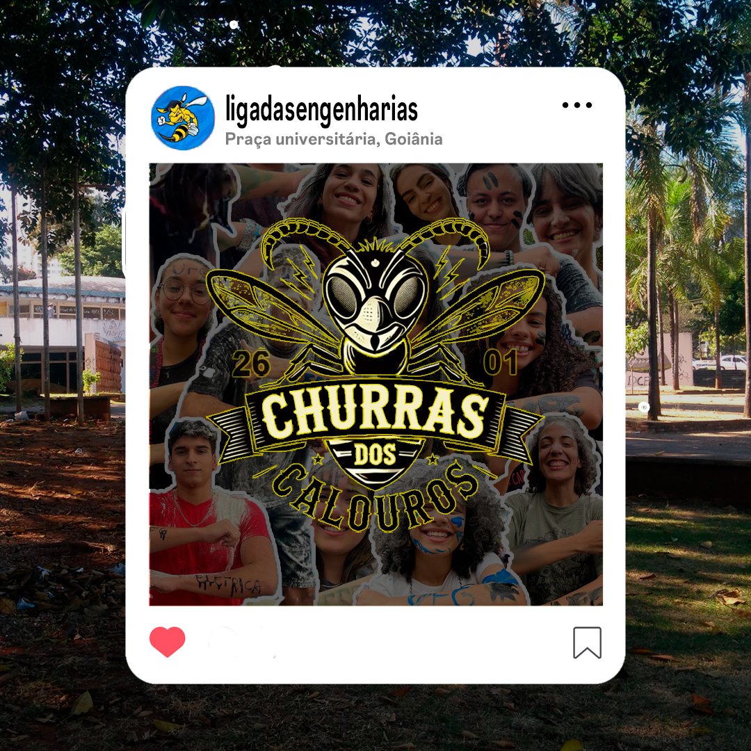 Onde tem fumaça... tem CHURRASCO! 🔥

O Zangão decidiu recepcionar as suas novas abelhinhas com um verdadeiro presente: um churrasco gratuito de boas vindas durante o trote dos calouros! 🤩