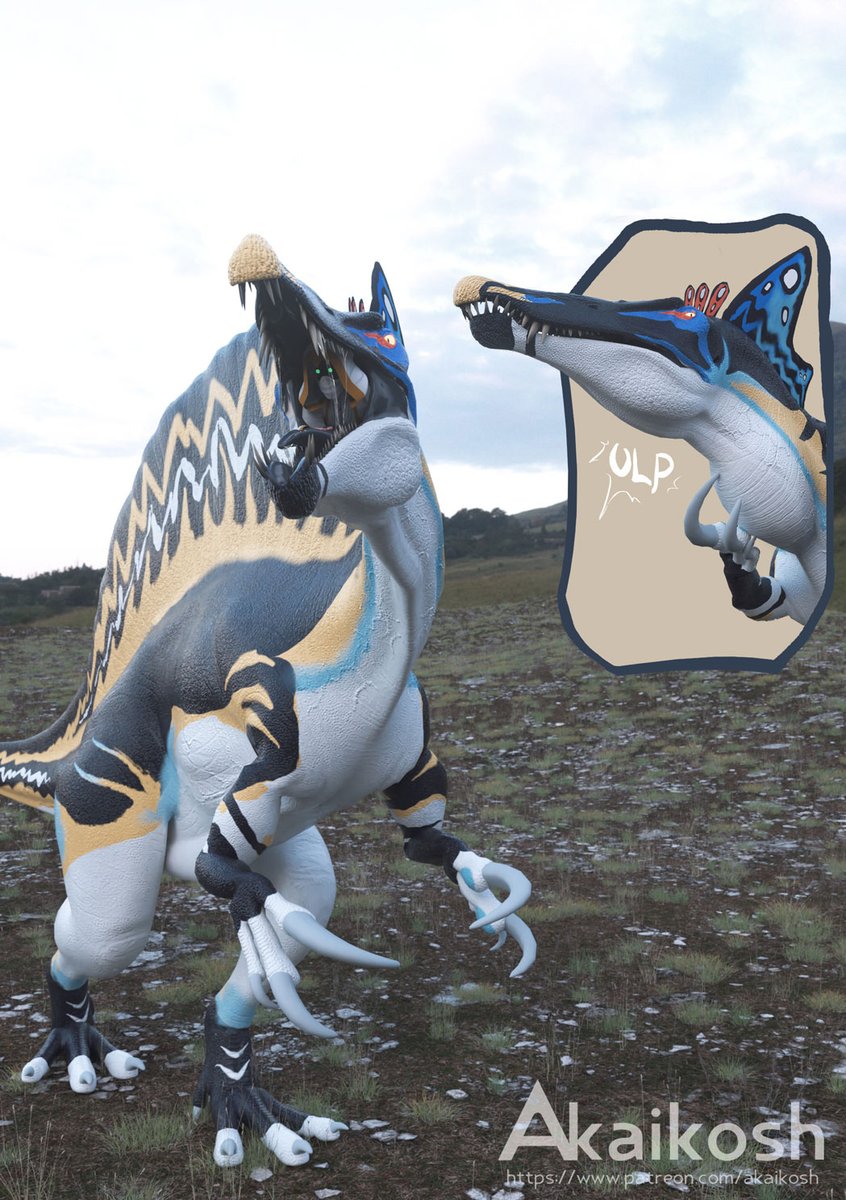 Theropod Thursday #6

Better a day late than not at all yes? Sorry I wasn't able to get it done in time, I underestimated the time working on this model would end up taking 🙇‍♂️

Doubles as Patreon Reward for @Frozenfire60