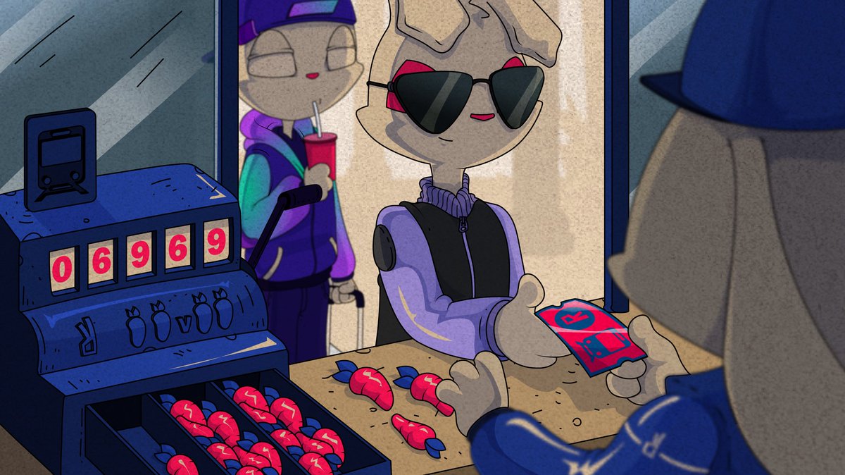 All aboard! 🚂💨
Last chance to get your tickets 🔥🐰