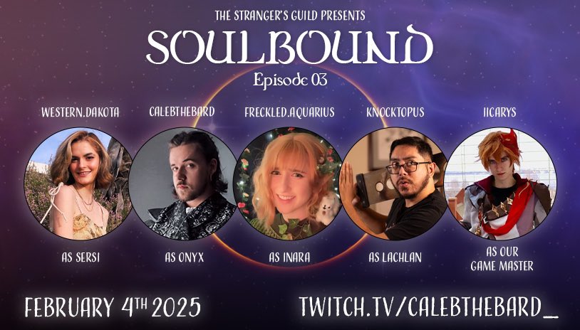The Guild is back!

- S2 of D’aowVern is dropping on our YT &amp; Spotify soon. 
- Join us LIVE on Jan 31st and Feb 4th for the next episodes of D’aowVern &amp; Soulbound!
- Follow for sneak-peaks to some upcoming campaigns 🫣👀

#dnd #dnd5e #ttrpg #ttrpgcommunity #podcast #dndpodcast